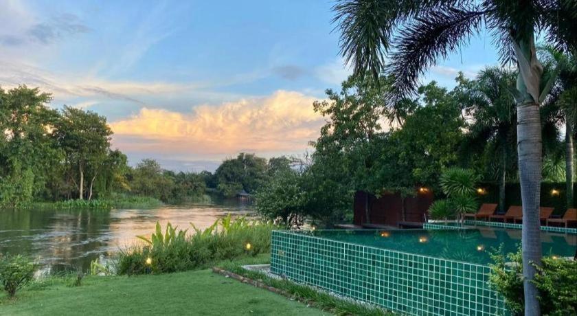Ruen Maihom Riverside Cottage Kanchanaburi Luaran gambar
